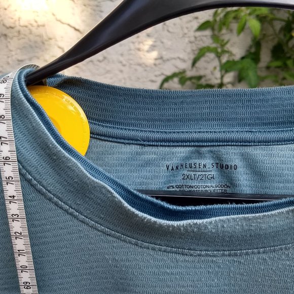 light slate blue grey athletic sportwear t shirt tee - Picture 7 of 8